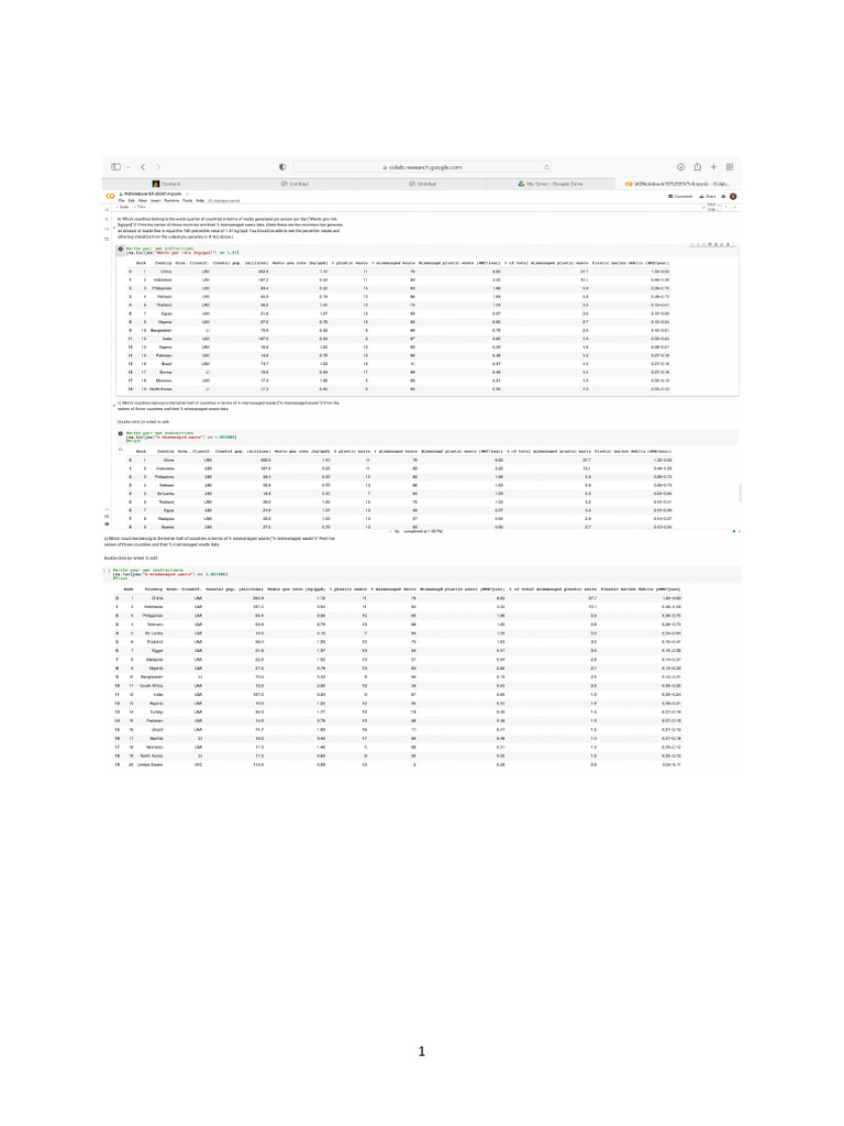 Waste management statistics python pdf