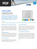 ZXHN H168N Datasheet