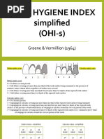 Simplified Oral Hygiene Index (OHI-S) | PDF | Tooth | Anatomical Terms ...