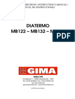 Diathermy MB122 and MB106 User Manual