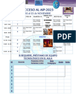 Horario de Acceso 30 Al 03 Noviembreaipdocx