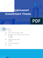 Blockchain Investment Thesis 2019