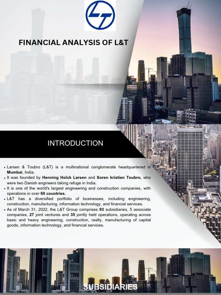 L&T Financial Analysis 2022-23 | PDF | Economies | Business