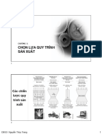 Chương 5 - Chọn lựa quy trình sản xuất