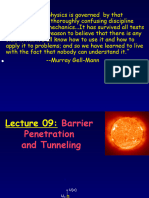 4 - Barrier Penetration and Tunneling