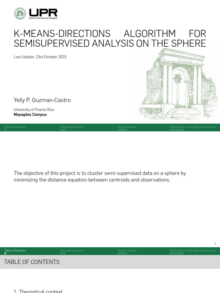 Spherical K Means PDF