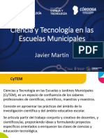 Ciencia y Tecnología en las Escuelas Municipales (CyTeM)