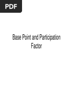 07 Base Point and Participation Factor