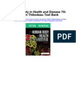 Human Body in Health and Disease 7th Edition Thibodeau Test Bank