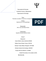 Guía 2, Trastornos Asociados A Los Procesos Sensoperceptivos