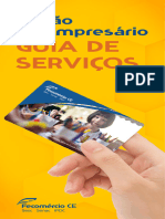 Guia de Produtos & Serviços Cartão Do Empresário - 2021