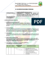 11 - Especificaciones de Implementos para Personal Tecnico