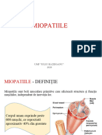 Curs Nr. 26.2 - Patologia Neruomusculara Miopatii Miotonii