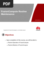 IYC05 FusionCompute Routine Maintenance