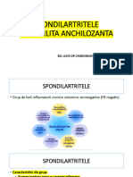 SpA - Spondilita anchilozanta