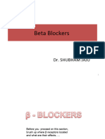 Beta - Blockers