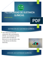 Capacitacion en Peligrosidad de Sustancia Químicas