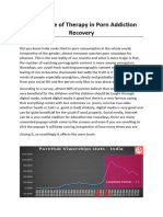 The Role of Therapy in Porn Addiction Recovery