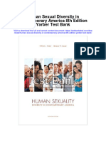 Human Sexual Diversity in Contemporary America 8th Edition Yarber Test Bank