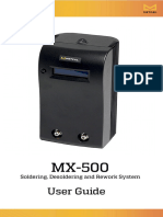 MX 500 User Manual