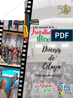 Subsidio Día de La Juventud Católica Mexicana 2023. Celaya