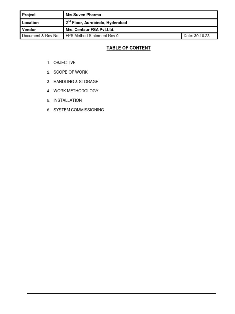 02-cfsa-suven-pharma-method-statement-fire-fighting-system-welding-work