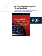 Intermediate Accounting 18th Edition Stice Test Bank