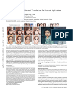 DCT-Net - Domain-Calibrated Translation For Portrait Stylization