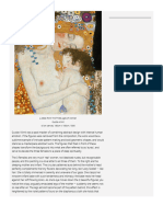 A Look at 'The Three Ages of Woman' by Gustav Klimt - Jackson's Art Blog