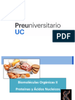 2019 Clase 03 Biomoléculas II - Proteínas y Ácidos Nucleicos