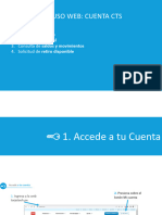 Manual de Uso Web: Cuenta Cts