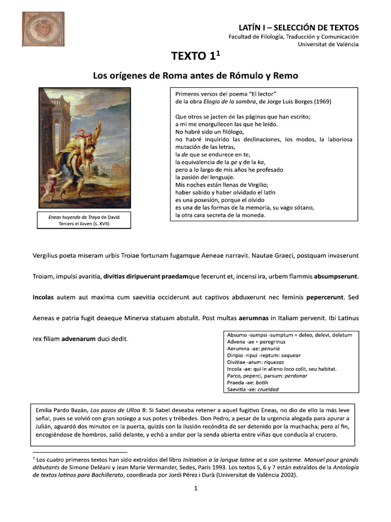 textos latín | PDF