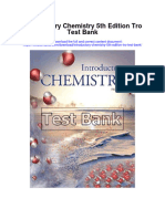 Introductory Chemistry 5th Edition Tro Test Bank