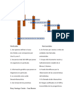 Biologia Crucigrama