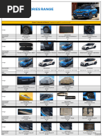 Toyota UC Hyryder - Accessories Price List Modified | PDF | Car ...