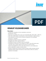 Ficha Técnica Knauf Kleanboard Final