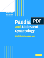 Paediatric and Adolescent Gynaecology