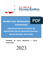 Informe Provias Zonal