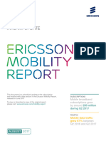 Ericsson Mobility Report Interim Update August 2017
