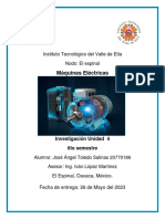 Investigación Unidad 4 - Maquinas Electricas - José Ángel Toledo Salinas