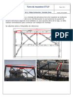 Informe de Torre de Muestreo