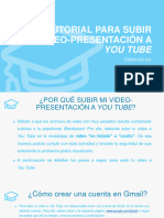 Tutorial - Cómo Subir Video-Presentación A You Tube