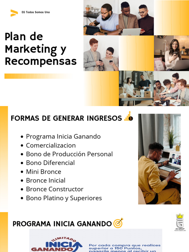 Plan de Marketing y Recompensas EG | PDF | Negocios