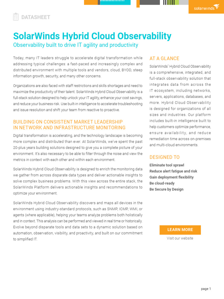 2302 Hco Datasheet Hybridcloud Long | PDF | Cloud Computing | Computer ...