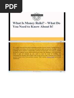 Money Reiki | PDF