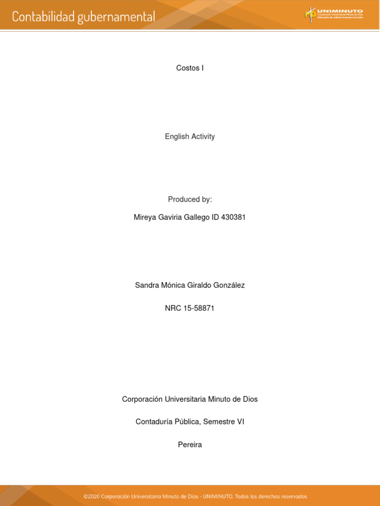 English activity pdf