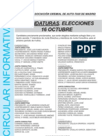 Circularinformativa CANDIDATURASELECCIONES16OCTUBRE