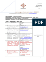 CAE Calendrier Entretiens 2023-2024