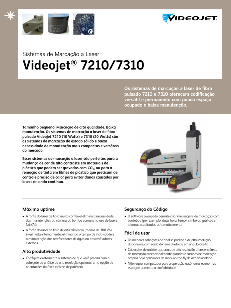 Ss 7210 7310 PT BR | PDF | Laser | Informática