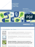 Ha/Dr of Physical and Virtual Environments Using Vmware Esx Server and Double-Take For Virtual Systems